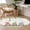 White, variant on Area Rug 2 x 3 Ft, Easter Indoor Accent Bathroom Rugs for Kitchen/Laundry Room, Spring Rabbit Ear Gnomes Eggs Floral Lattice Washable Non-Slip Runner Floor Mat for Entryway, Living Room
