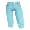 Arianna Blue Colored Zip Ticket Pocket Jeans Fits 18 inch Dolls