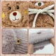 thumbnail image 4 of Gorros Tejidos Bufanda Máscara Peluches Gorros Frio+guantes, 4 of 8
