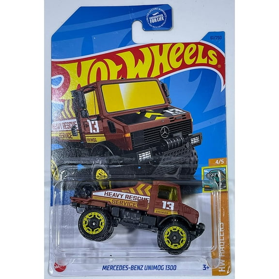 Hot Wheels Mercedes-Benz Unimog 1300 HW Haulers 4/5 61/250