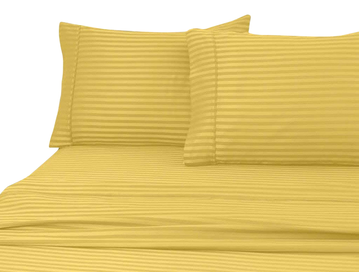 CinchFit USA Luxury 600TC 100% Cotton Sheet Sets That Fit Tight & Stay On! Double Elastic Sheets - Twin / Twin XL / White