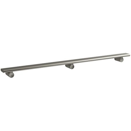 Photo 1 of kohler k-97626-bnk choreograph 36" shower barre, anodized brushed nickel