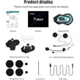 thumbnail image 2 of FreedConn Motorcycle Communication System for 6 Riders Group Intercom 1500M, 2 of 5