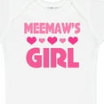 thumbnail image 4 of Inktastic Meemaw Girl Granddaughter Girls Baby Bodysuit, 4 of 5