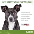 thumbnail image 6 of Pet MD - Dog Ear Cleaner Wipes - Otic Cleanser for Dogs to Stop Ear Itching, and Infections with Aloe and Eucalyptus - 100 Count, 6 of 6