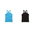 thumbnail image 1 of (2-Pack) Rinsvye Children Vest Sleeveless Undershirt Pure Tank Tops Girls Lightweight Breathable Summer, 1 of 3