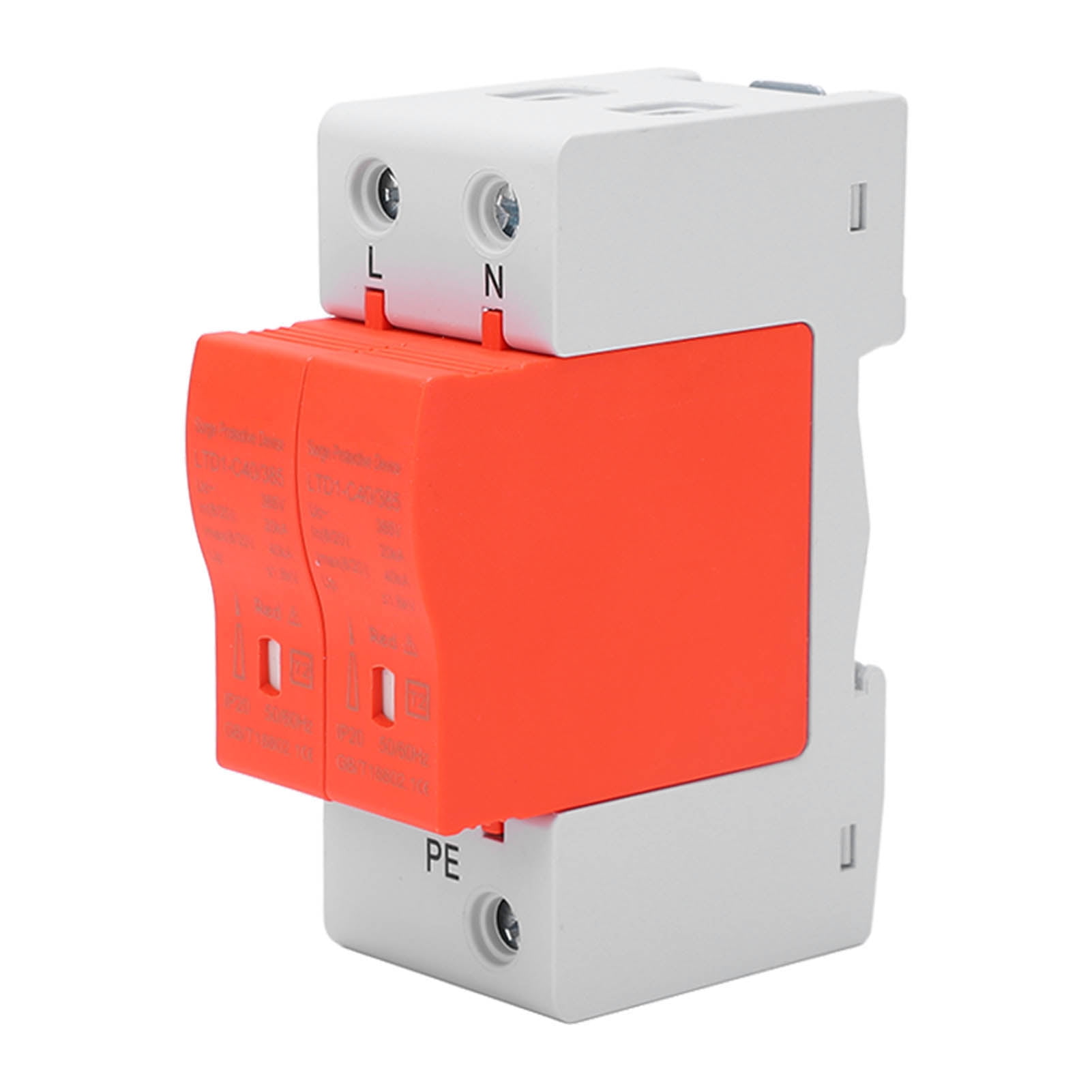 Surge Protective Device, Voltage  Arrester Protector 385V AC 20-40KA, Modular Structure for Electrical Appliances