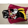 thumbnail image 2 of Disney Minnie Mouse Pose Youth Hooded Poncho Towel, 2 of 4