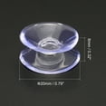 thumbnail image 2 of Unique Bargains 20mm Dia. PVC Double Sided Suction Cup Wall Hanger Glass Table Top Spacers 30 Pack, 2 of 6
