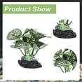 thumbnail image 2 of Unique Bargains Aquarium Plastic Plants, Silk Aquarium Plants Silk Plants for Betta Fish Tank 3.94" Tall, 2 of 7