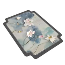 ACDANC Placemats Set of 6,Table Placemats,Heat Resistant Woven Placemats,Washable PVC Place Mats,Woven Vinyl Placemats,Non-Slip Stain Resistant Kitchen Table Placemats Easy to Clean