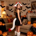 thumbnail image 5 of Leeye Headband Halloween Horn Tail Cosplay For Carnival Party, 5 of 8