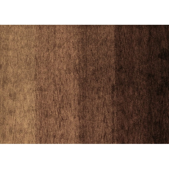 Ahgly Company Indoor Rectangle Abstract Brown Modern Area Rugs, 7' x 10'