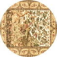 thumbnail image 1 of Ahgly Company Indoor Round Animal Brown Traditional Area Rugs, 5' Round, 1 of 4