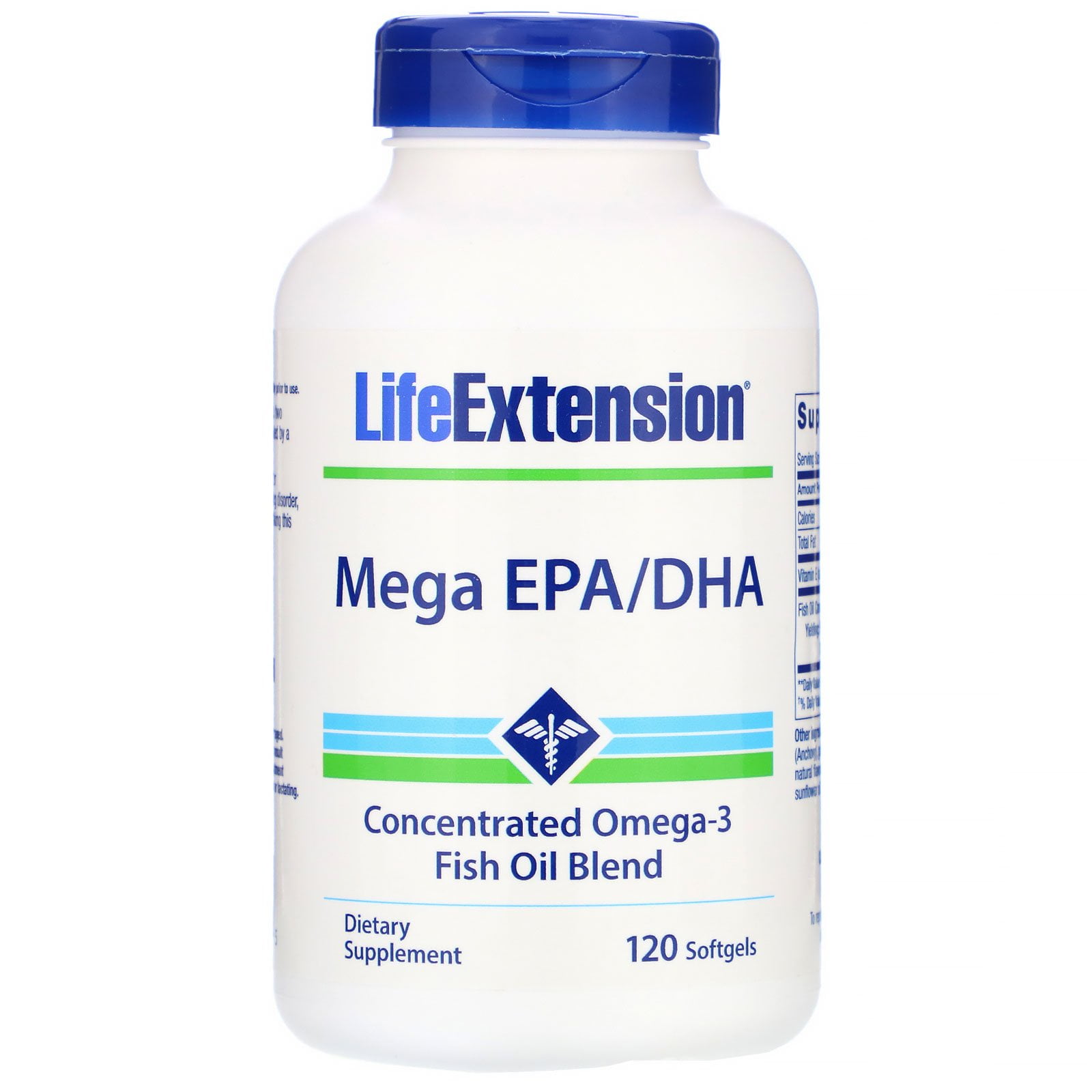 Life Extension Omega Foundations Mega EPA/DHA (Molecularly ...
