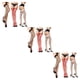 thumbnail image 5 of Guardurnaity 3 Pairs Women Fishnet Stockings Student Nightclub Supplies Polyester Set Long Bottoming Hollow-Out Socks Props Costumes Type1, 5 of 5