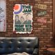 thumbnail image 5 of Placa Metal Vintage The Jam Pintura Hierro Rectangular Arte La Pared 30x40cm, 5 of 9