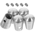 thumbnail image 4 of 5 Pcs Embouts de Main Courante en Acier Inoxydable Embouts de Main Courante Couvre-Main Courante, 4 of 9