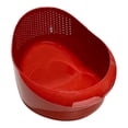 thumbnail image 1 of Cesta de drenaje, cesta para frutas, reutilizable, práctica, multiusos, colador de frutas, almacenamiento Rojo, 1 of 9