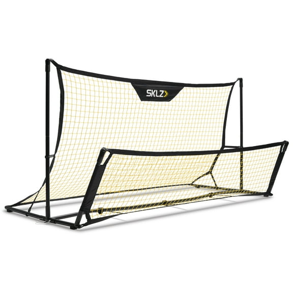 SKLZ Quickster Soccer Goal, Two-Sided Trainer and Rebounder 6' x 4'