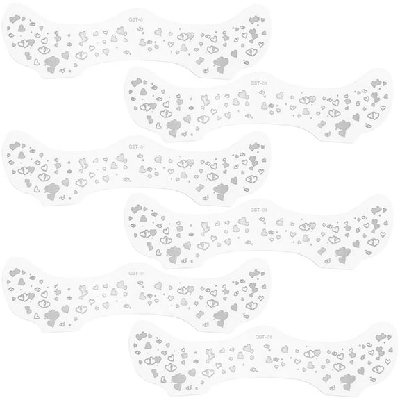 10Pcs Heart Face Tattoos Temporary Freckle Tattoos Sparkle Paper Waterproof Glitter Speckles Makeup Transfer Face Stickers Patches Accessories for Women Body Art Party Makeup Decor