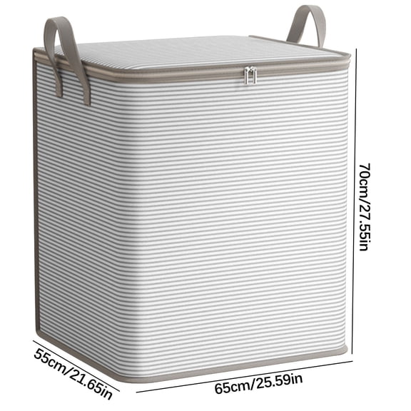 Large Collapsible Storage Bins with Lids,Linen Fabric Foldable Storage Boxes Organizer Containers Baskets Cube with Cover for Home Bedroom Closet Office Nursery