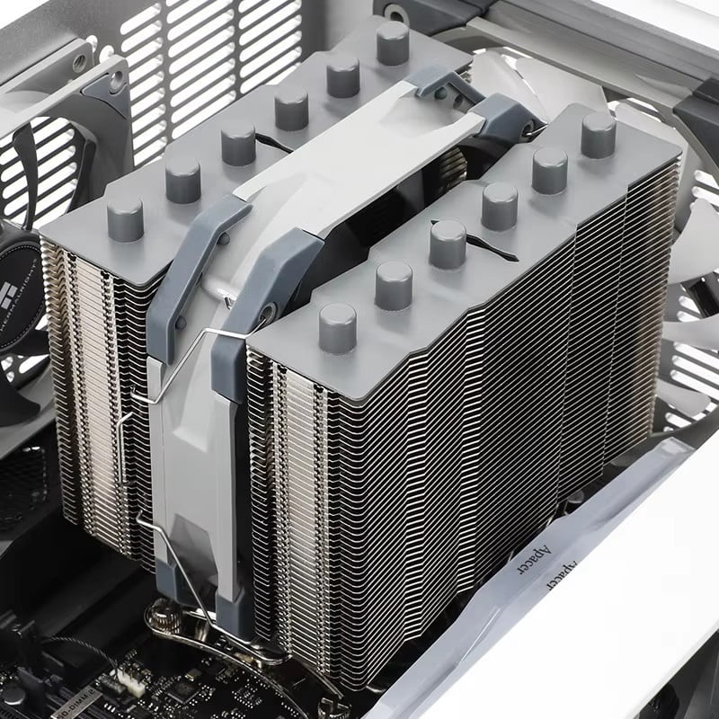 Thermalright For Silver Soul 135 Dual Tower CPU Air Cooler for Computer Case 6x6mm Heat Pipes Copper & Aluminum Heatsink Cover
