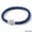 Blue, variant on New Unisex Real Leather Surfer Style Bracelets Great Christmas Gifts For Men, Women, Teens, Boys, Girls Wristband 100 , Size: Fit 5 inches-10 inches Wristband , Color: Black