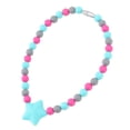 thumbnail image 3 of Infant  Necklace,  Silicone Comfortable Baby Teething Necklace Soft  For Nursery, 3 of 8