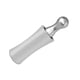 thumbnail image 3 of Herramienta niveladora distribuidora de apisonador de café, agitador de café de aleación de aluminio duradero para Plata Soporte Plata, 3 of 7