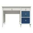 thumbnail image 4 of Little Seeds Monarch Hill Poppy Kidsâ White Desk, Blue Drawers, 4 of 15