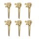 thumbnail image 2 of Pasador de Puente Bridge Pin String Peg para Bajo Guitarra Acústico Mandolina 6 Pedazos oro Baoblaze Bridge Pins, 2 of 8