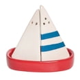 thumbnail image 2 of Beachcombers Sailboat Salt and Pepper Shaker L3.46 x W1.97 X H3.15 Multicolored, 2 of 3