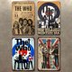 thumbnail image 2 of Kit Pintura Hierro Rectangular Placa Metal Vintage The Who 20x30cm 4 Uds., 2 of 9
