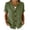 Summer Tops for Women Army Green, variant on Womens Cotton Linen Dressy Blouses, Summer Tops for Women Casual Lightweight V Neck Short Sleeve Shirts with Buttons Mothers Day Gifts