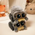 thumbnail image 3 of Peluche Juguete Animal Araña Saltadora Suave para Y Niñas La Habitación, 3 of 9