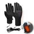 thumbnail image 3 of Heated Gloves for Men and Women, Waterproof Touchscreen Mittens, USB Winter Heating Gloves for Driving, Cycling, Hunting, and Hiking, 3 of 9