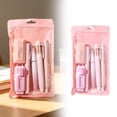 thumbnail image 1 of Colored Studont Stationery Set, Neutral Pen Highlighter Pen Eraser Art Combination, High Aesthetic Value Learning Stationery Box - Pink, 1 of 5
