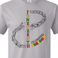thumbnail image 3 of Inktastic Juneteenth-celebrating Freedom Breaking Chains T-Shirt, 3 of 4