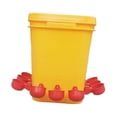 thumbnail image 4 of Chicken Drinker Waterer Cup, Automatic Chicken Drinker Chicken Feeder, Watering Cup Poultry Drinking Bowl for Pigeon Ducks, Hen Chicks Backyard, 4 of 8
