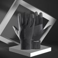 thumbnail image 4 of Guantes de invierno DYNWAVEMX de conducción de esquí térmicos cálidos para frío gris oscuro XL, 4 of 8