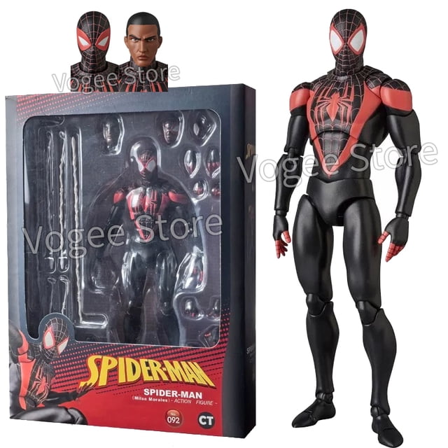 Juguetes de figuras de acción de anime, traje negro Ct Spider-Man versión S.H.Figuarts Spiderman Venom Shf Tobey Spider Man 2099 Maguire Miquel