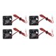 thumbnail image 2 of 4 Uds. Ventilador De Refrigerador De 2 Pines Mini DC Con Bajo Ruido, 24DBA Que Funciona Para La Extrusora De Impresora 3D Hot End V6 V5 CPU, 2 of 7