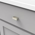 thumbnail image 4 of Hickory Hardware Greenwich Collection Pull, 7/8" C/C - Satin Nickel, 4 of 7