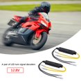 thumbnail image 1 of 5 pares de indicadores de motocicleta decodificador de señal de giro resistencia intermitente de luz LED Ehuebsd Accesorios para autos y motos, 1 of 3