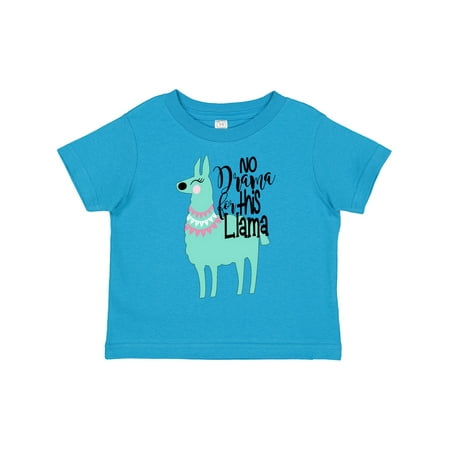 

Inktastic No Drama for This Llama Gift Toddler Boy or Toddler Girl T-Shirt