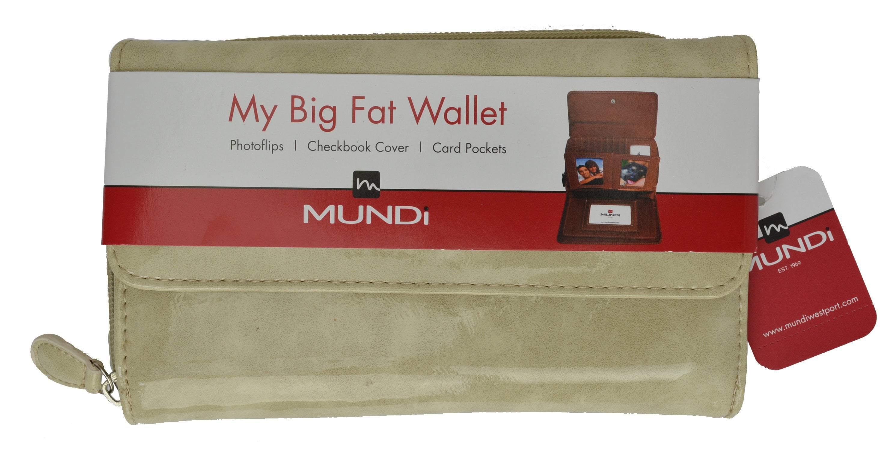 Marshal Wallet Mundi My Big Fat Wallet Organizer and Checkbook Cover