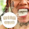 thumbnail image 1 of Teeth Set Hip Hop Prop Teeth Accessory Decoration For  Party Gift, 1 of 8