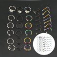 thumbnail image 1 of HLONK 39 Pcs Vis de Nez en Forme de Nez pour Femmes, 1 of 8
