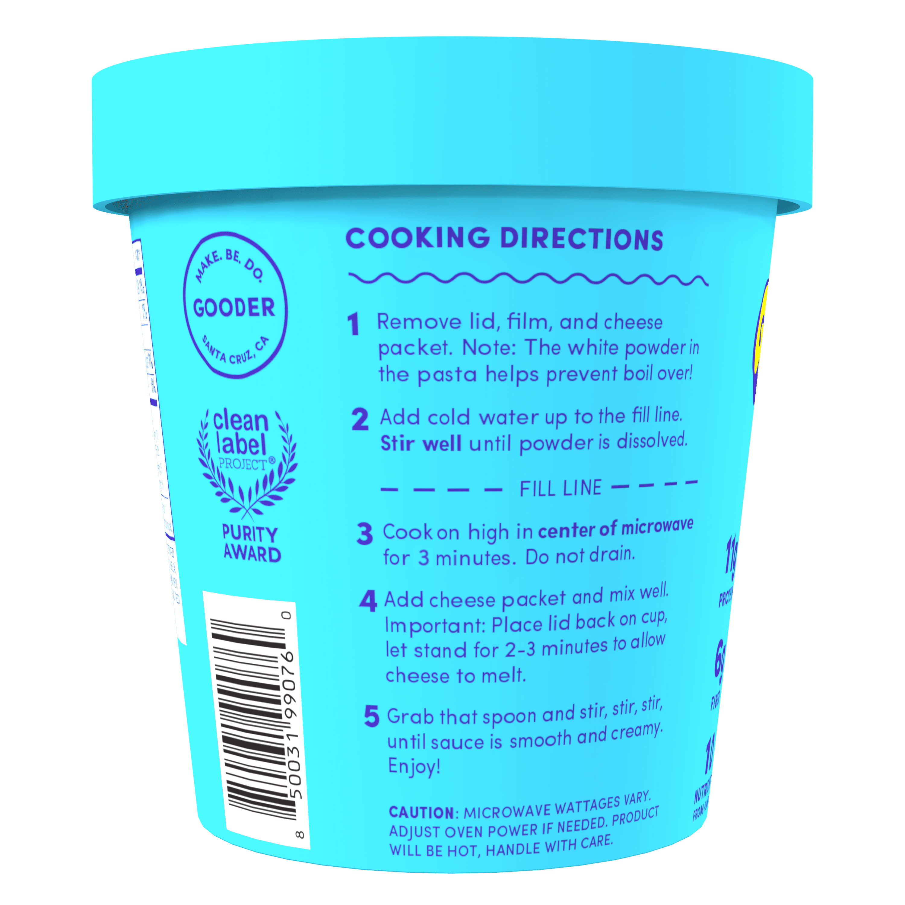 Goodles Mac & Cheese Twist My Parm Microwaveable Cup; Shelf Stable-2.2oz